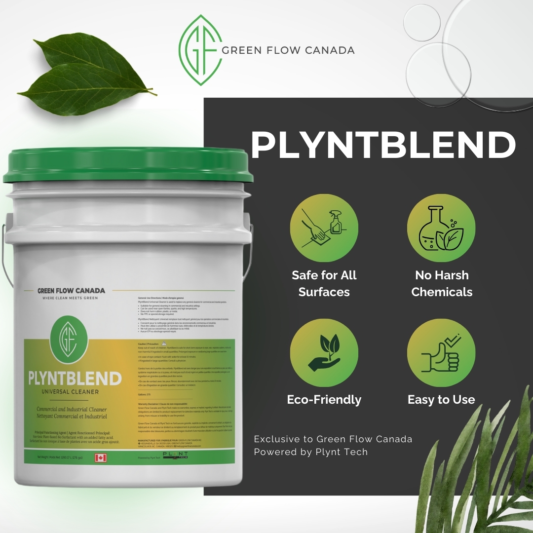 PlyntBlend Universal Cleaner 5-gallon pail by Green Flow Canada