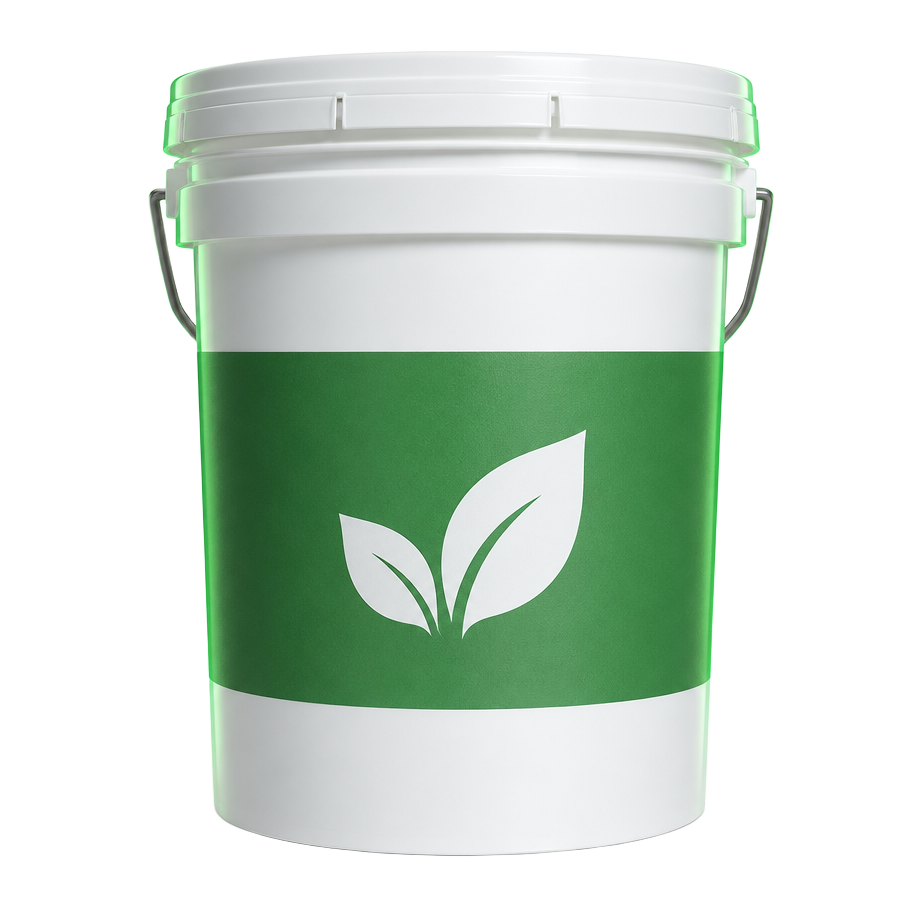 Green Flow plant-based cleaning product pail